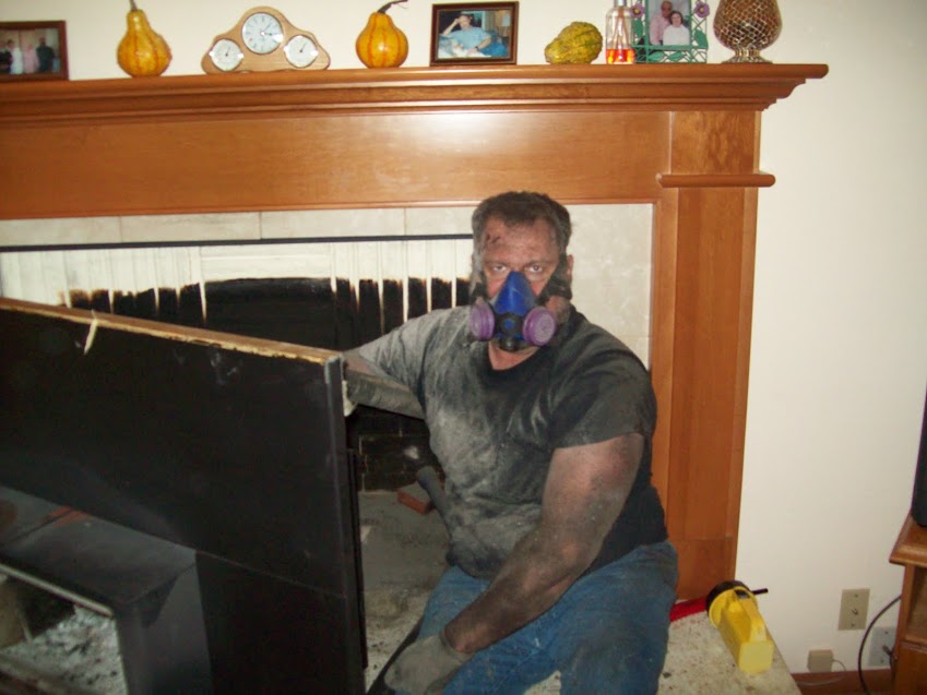 Wood Stove Fireplace Insert Removal and Cleaning